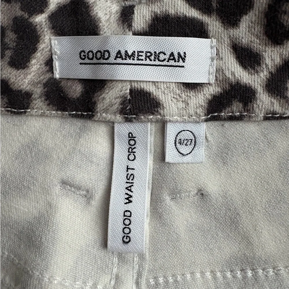 Good American Animal Print Pants size 27 - Picture 4 of 6